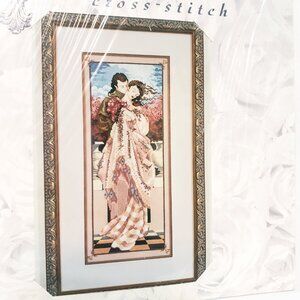 Mirabilia The Kiss Cross Stitch Pattern Chart Nora Corbett 1995 New Sealed